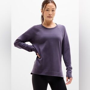 Athleta Lavender Long Sleeve Top